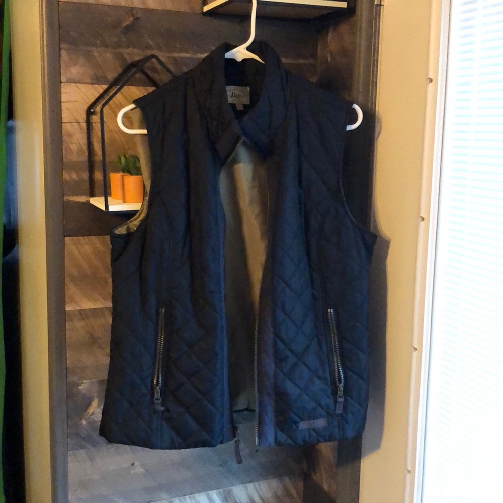 Bass quilted vest.